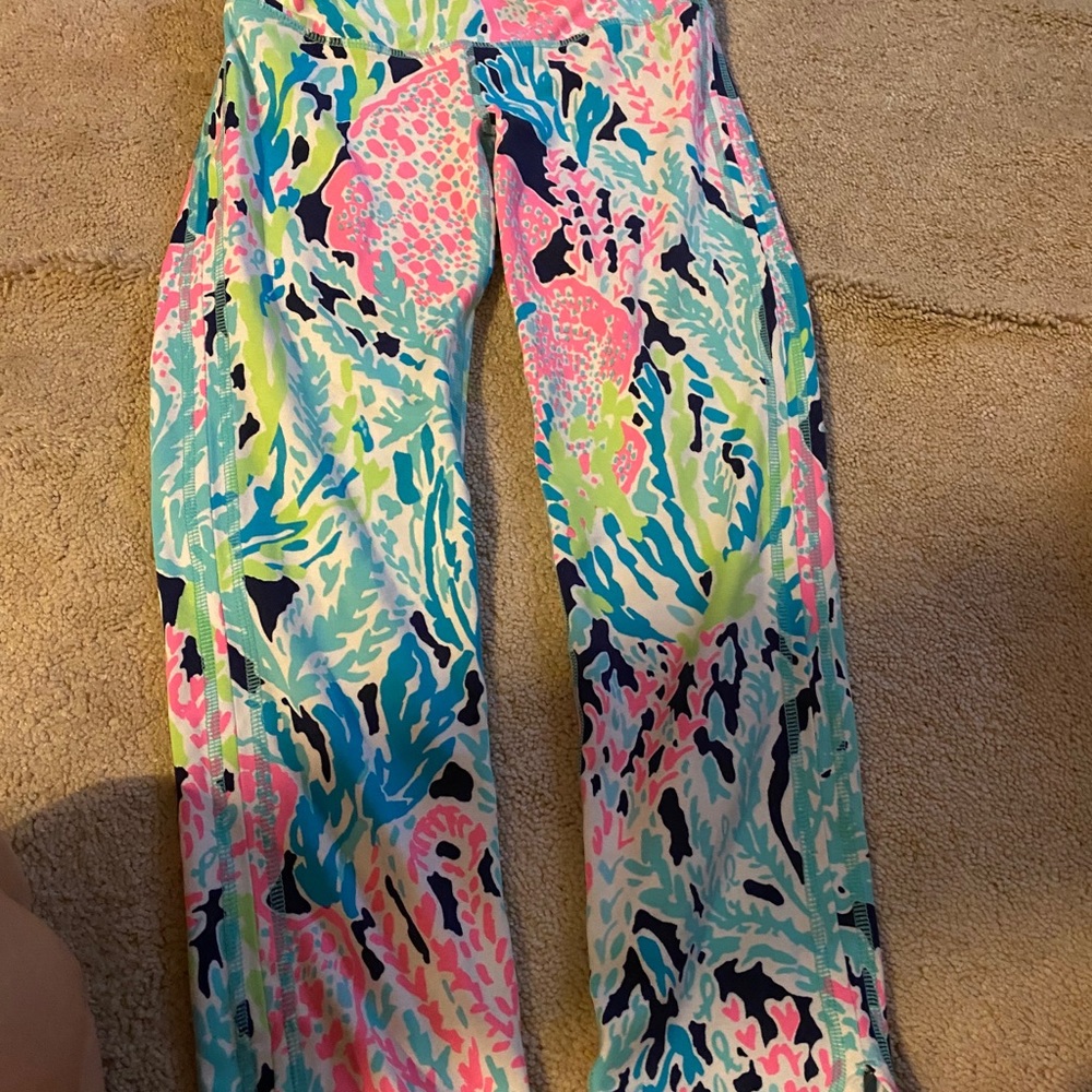Lilly Pulitzer Capri leggings xs